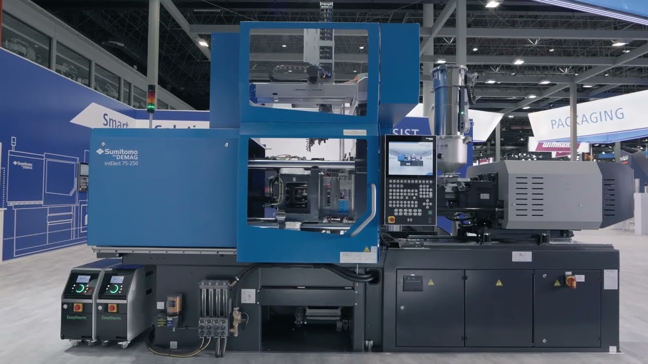 手柄和盒子-住友(SHI)德马格的简单自动化解决方案